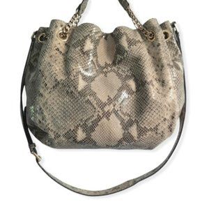 MICHAEL KORS Purse snakeskin print shoulder Bag